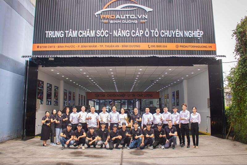 PROAUTO.VN - Trung tâm dán phim cách nhiệt ô tô chuyên nghiệp tại Bình Dương