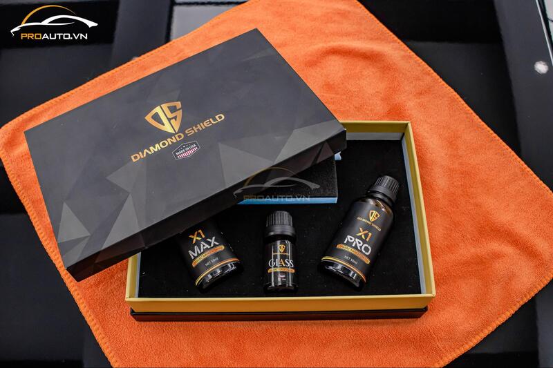 Bộ Kit sản phẩm ceramic 9h coating Diamond Shield