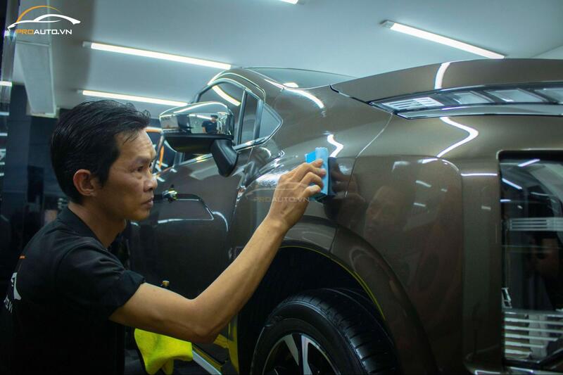 Mitsubishi Xpander phủ ceramic Diamond Shield