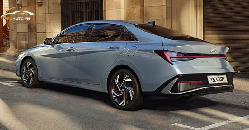 Ngoại thất xe Hyundai Elantra