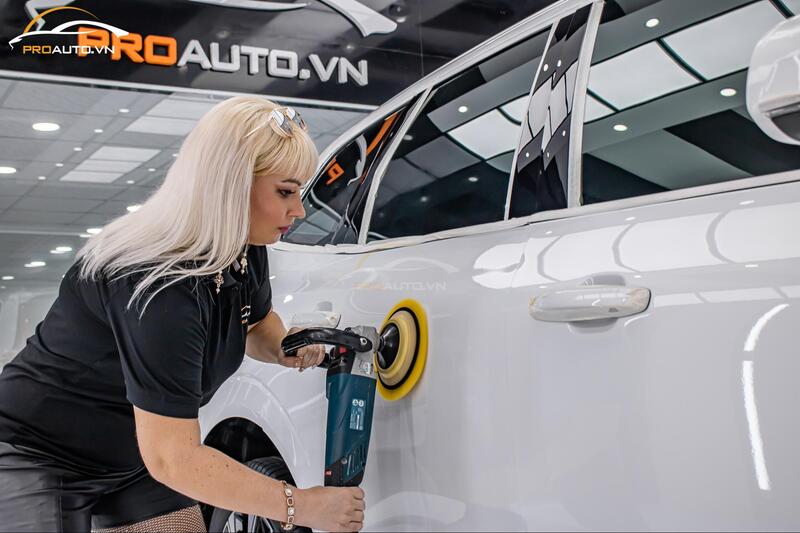 Quy trình phủ ceramic có nhiều công đoạn