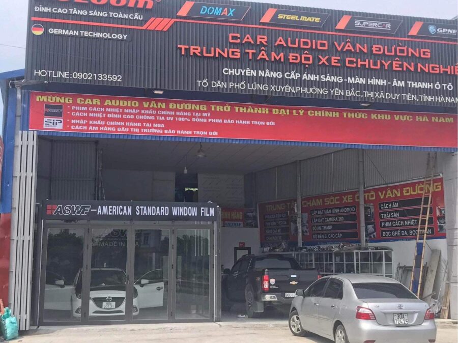 Car Audio Vân Đường nhà phân phối phim cách nhiệt ASWF chính hãng 