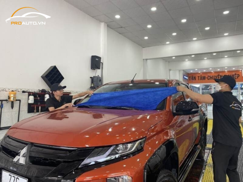 Bảng giá rửa xe ô tô Bình Dương mới nhất 2023