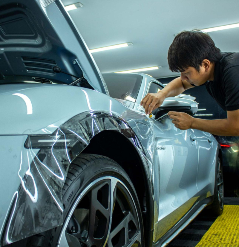 Dán PPF ô tô thương hiệu phim PPF ARI