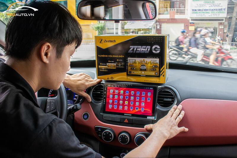 Kinh nghiệm lắp màn hình ô tô Zestech chất lượng