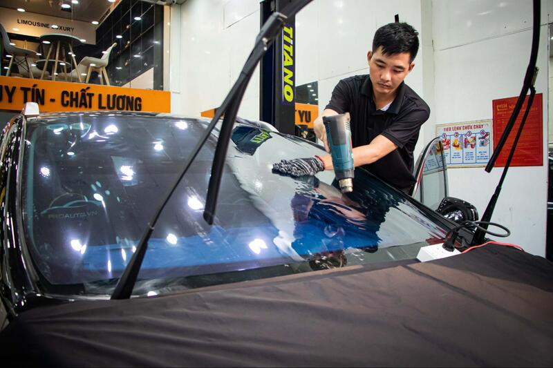 Dán phim cách nhiệt ASWF chính hãng tại An Giang