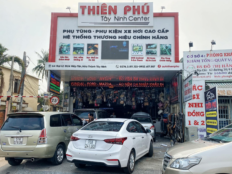Địa chỉ dán PPF ô tô tại Tây Ninh –Thiên Phú Auto