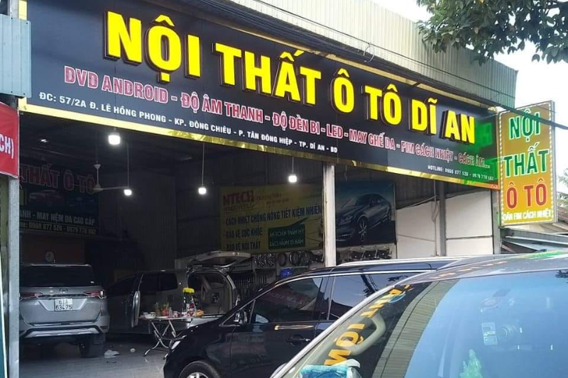 Nội thất ô tô Dĩ An - Trung tâm dán PPF ô tô tại Bình Dương