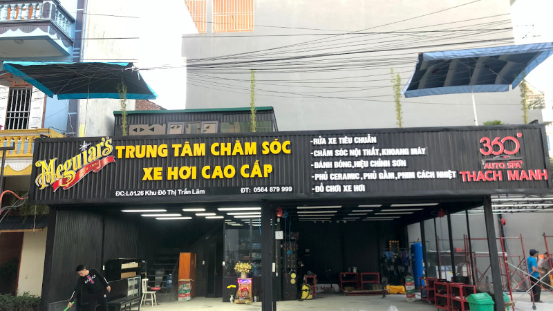 Trung tâm dán PPF ô tô Thái Bình – 360 Auto Spa 