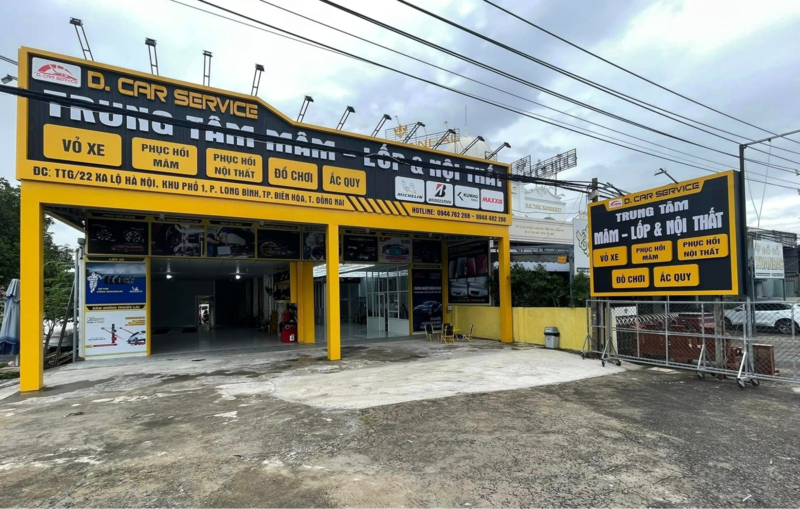D.CAR SERVICE CARE - Địa chỉ dán phim cách nhiệt ô tô chính hãng tại Đồng Nai