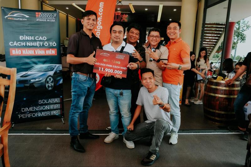 Phần quà hấp dẫn của nhà tài trợ phim cách nhiệt ASWF