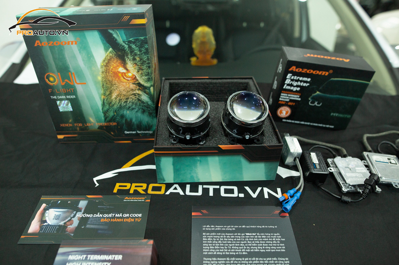 Độ đèn cho xe Honda Passport 2024