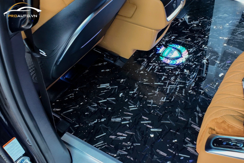 Độ sàn carbon cho xe Volkswagen Viloran 