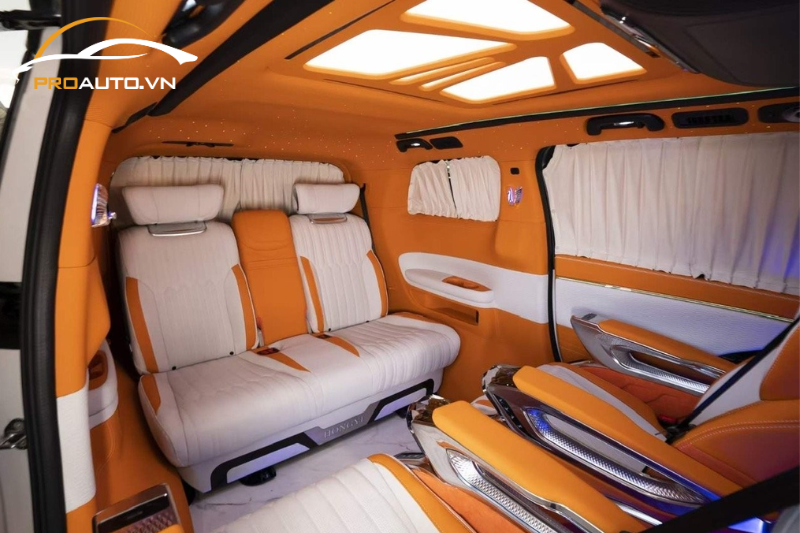 Đổi màu nội thất ô tô các chi tiết