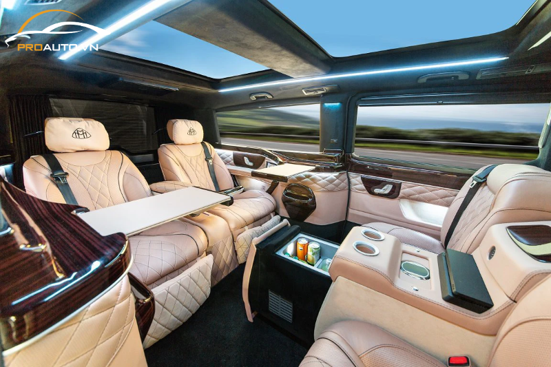 Kinh nghiệm khi nâng cấp Mercedes V250 lên Maybach