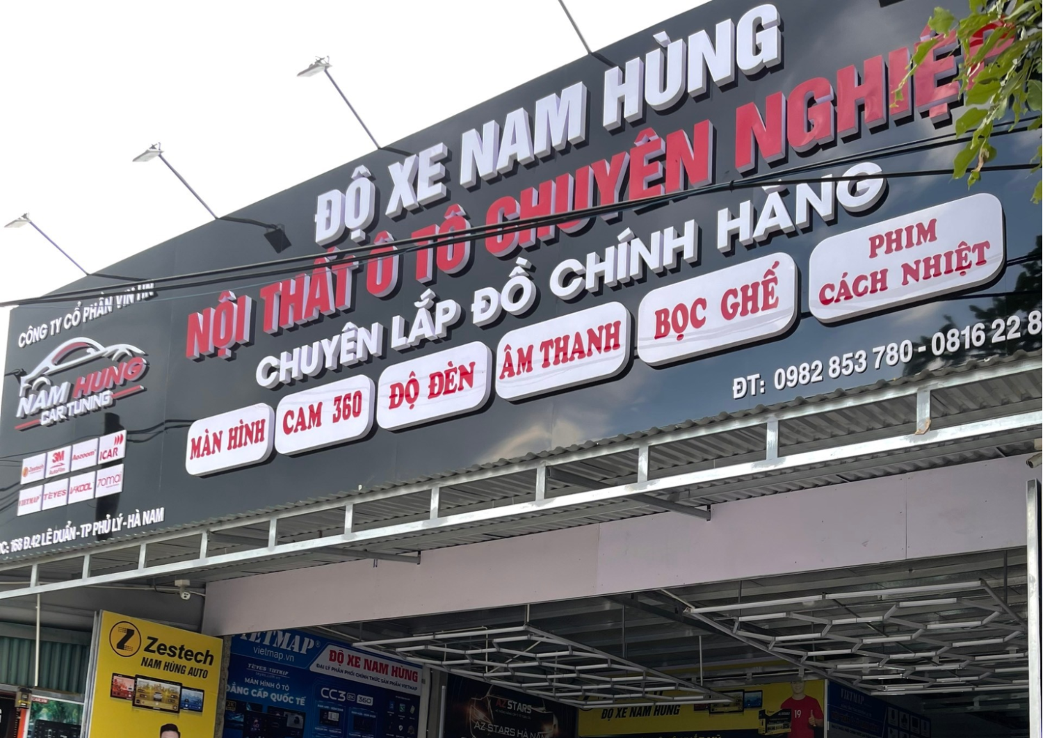 Nam Hùng Car Tuning - Trung tâm dán vật liệu cách âm tại Hà Nam uy tín