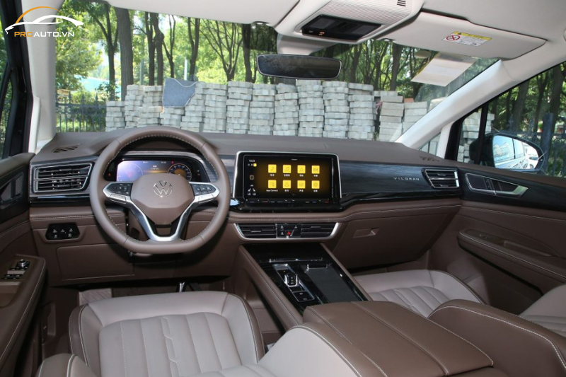 Nội thất xe Volkswagen Viloran 