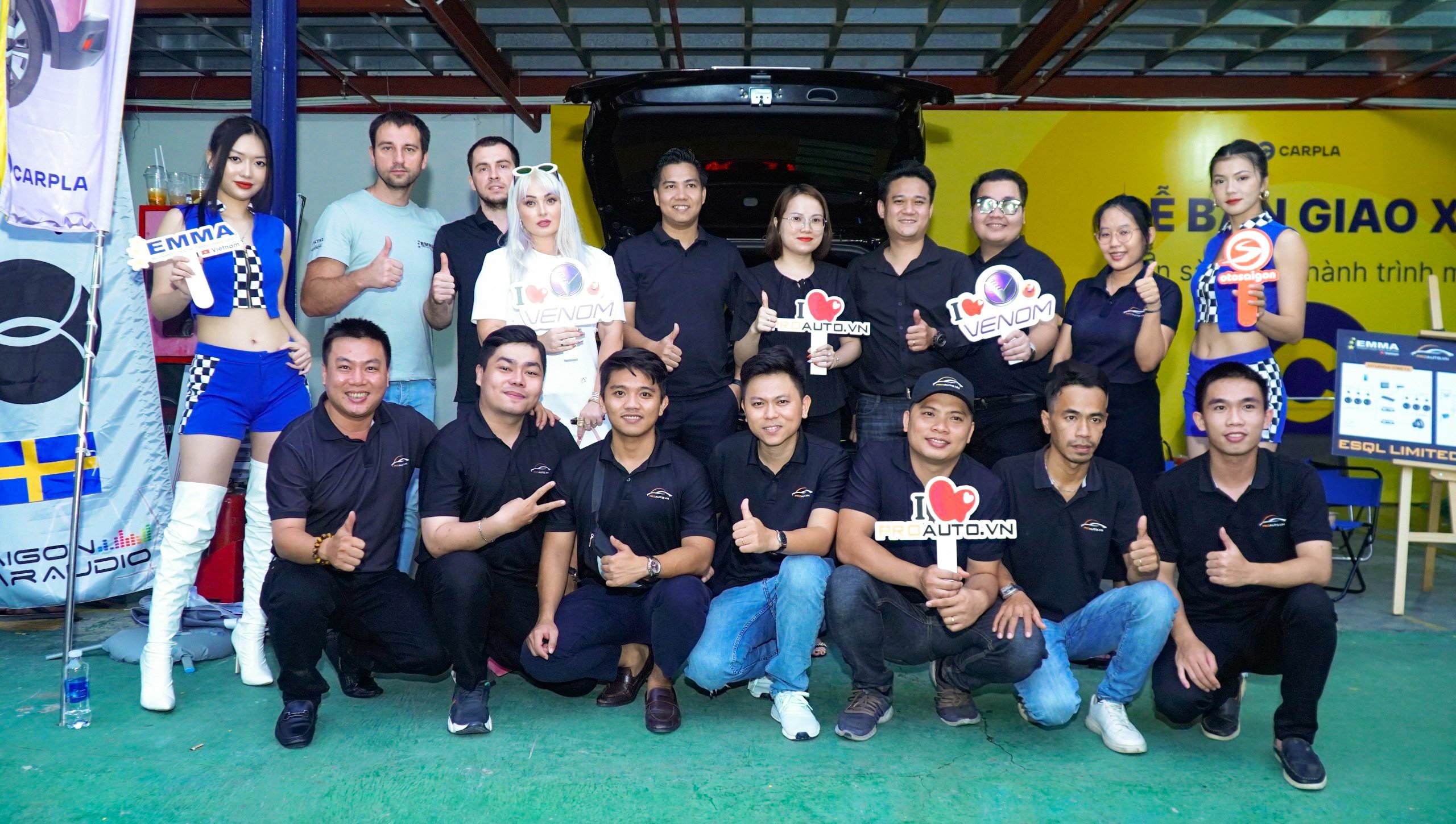 PROAUTO.VN tham dự 2 phân khúc: ESQL Limited 4-Sub và SQ Expert Limited