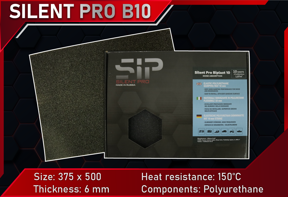 Vật liệu tiêu âm Silent Pro B10