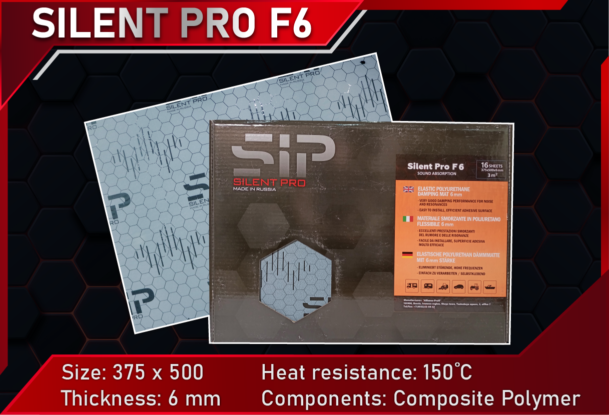 Vật liệu tiêu âm Silent Pro F6