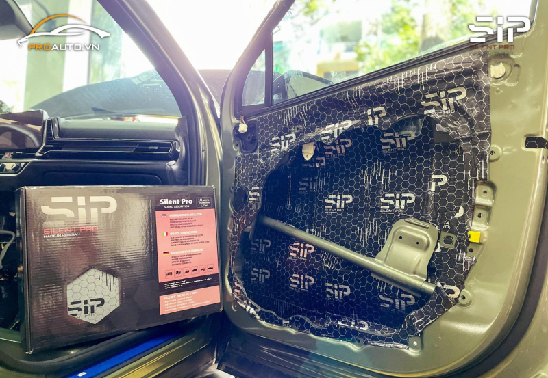 Cách âm cánh cửa xe ô tô chống ồn SIP tại Hà Nội