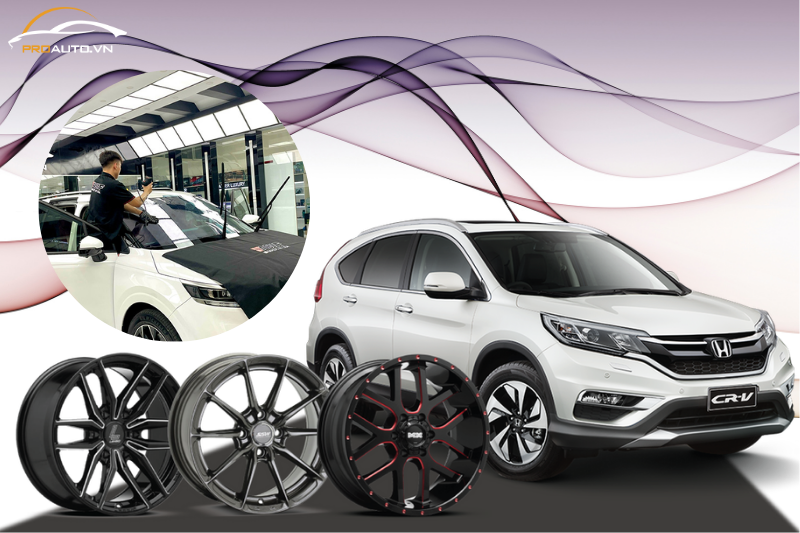 Kinh nghiệm khi độ phụ kiện xe Honda CRV 2024