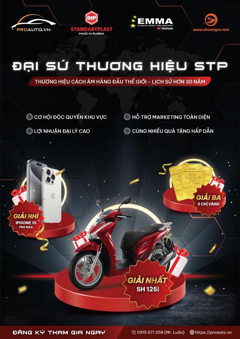 “QUYỀN LỢI VÀNG” khi trở thành  đại sứ thương hiệu StP 