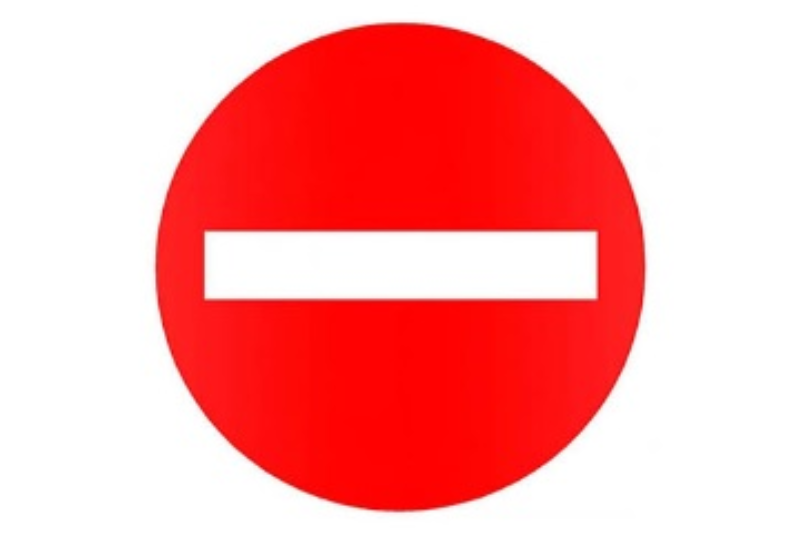 Biển báo cấm đi ngược chiều 102