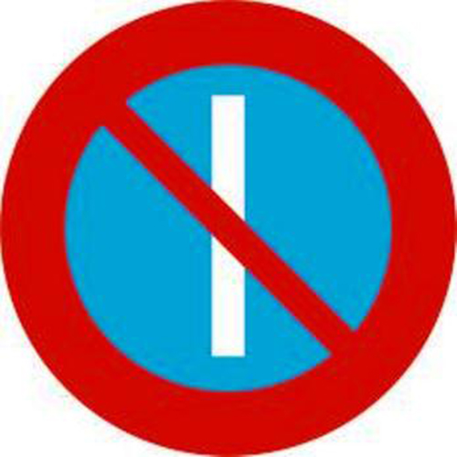 Biển báo cấm đỗ xe P.131b