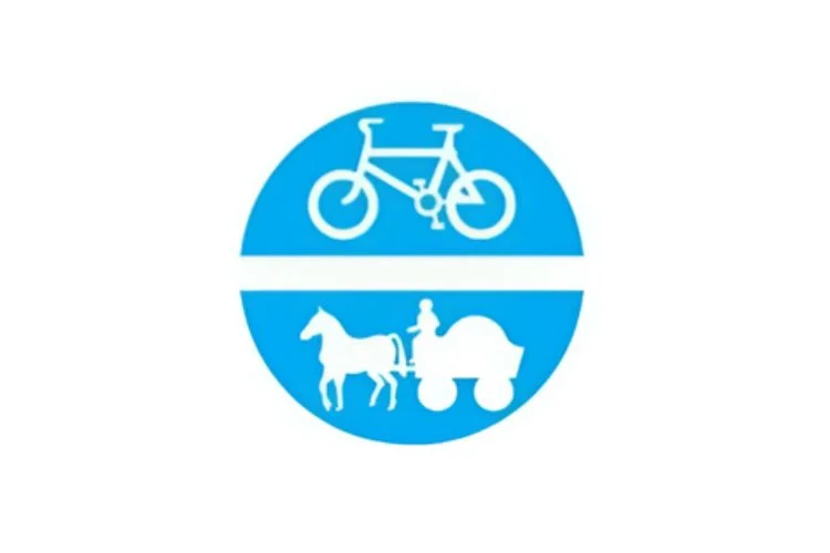 Biển số R.304 - Đường dành cho xe thô sơ