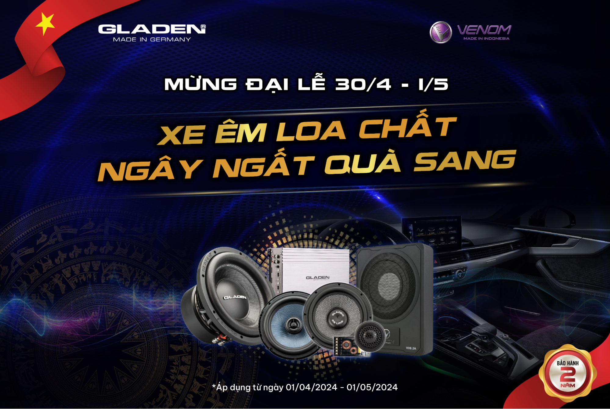 Nâng cấp âm thanh cực phê nhận quà cách âm chống ồn cực mê