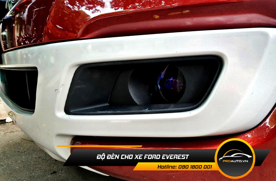 Độ Đèn Xe Ford Everest - Ảnh 5