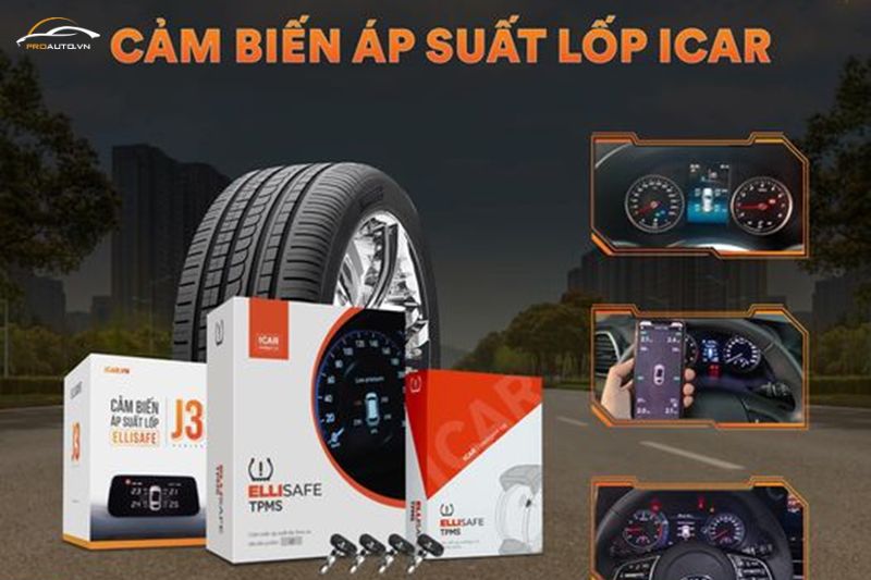 Cảm biến áp suất lốp Icar