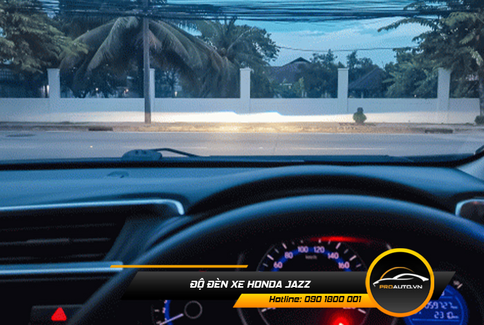 Độ Đèn Xe Honda Jazz - Ảnh 8
