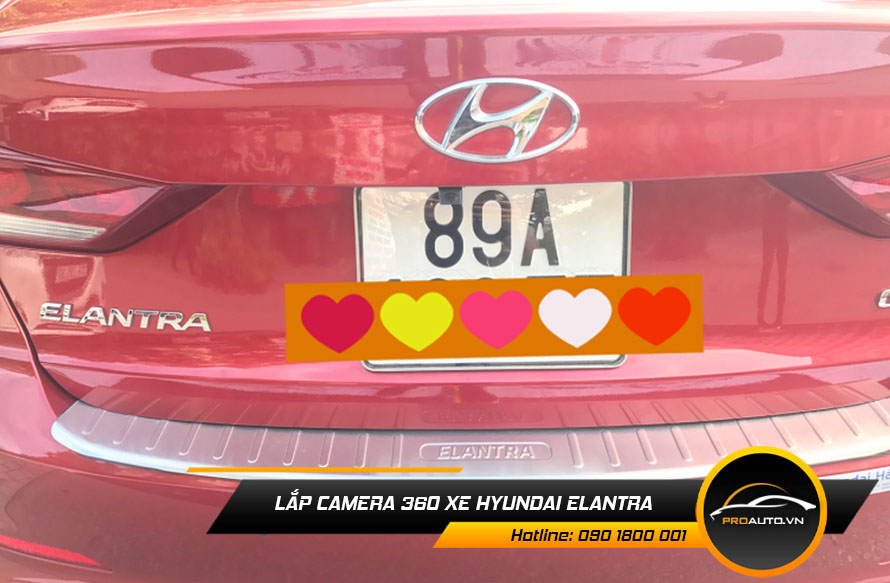 Lắp Camera 360 Độ Xe Hyundai Elantra - Ảnh 2