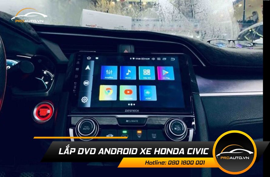 Màn Hình Android Xe Civic - Ảnh 2
