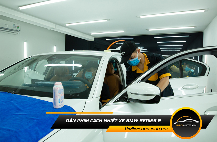 Dán Phim Cách Nhiệt Xe BMW Series 2 - Ảnh 2