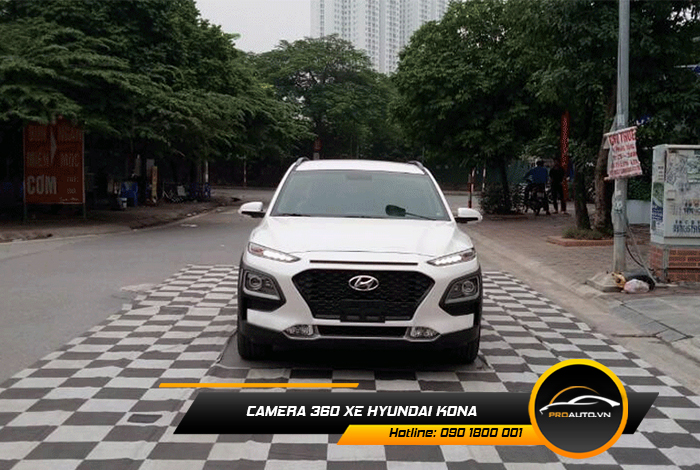 Lắp Camera 360 Độ Xe Hyundai Kona