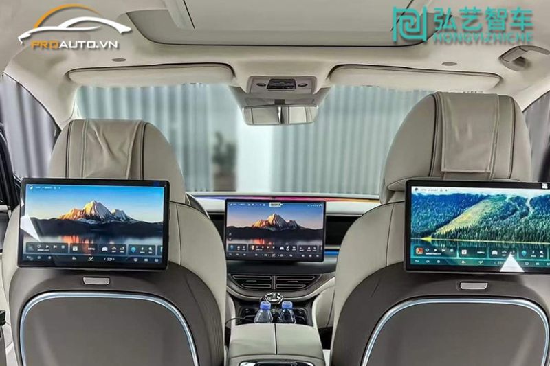 Màn hình gối đầu ô tô - Ảnh 2