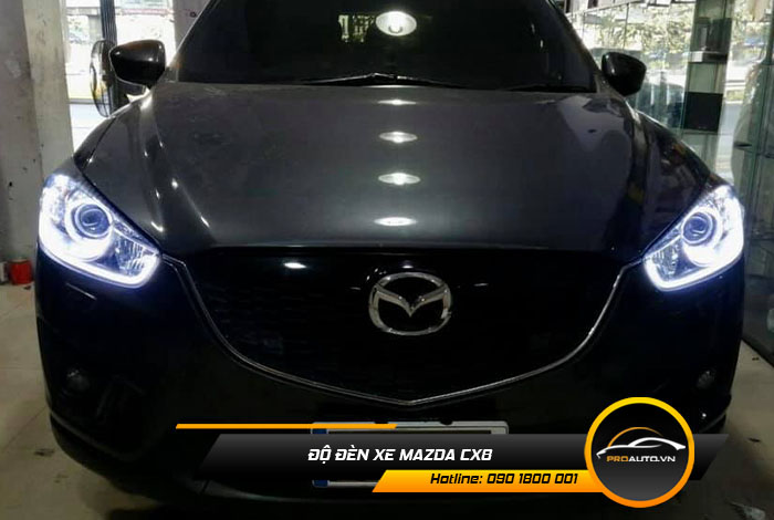Độ Đèn Xe Mazda CX8 - Ảnh 2