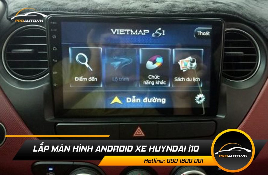 Màn Hình Android Xe Huyndai i10 - Ảnh 2