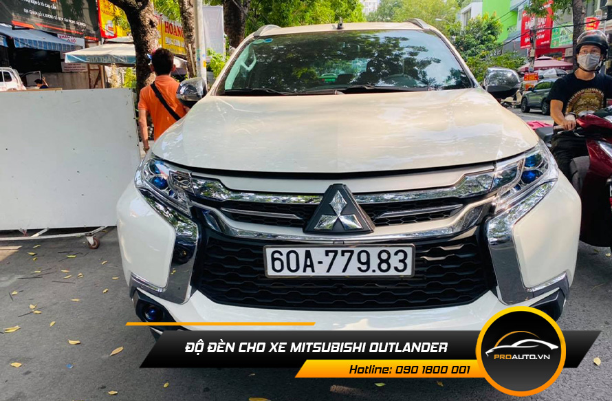 Độ đèn xe Mitsubishi Outlander - Tăng tính thẩm mỹ cho xe