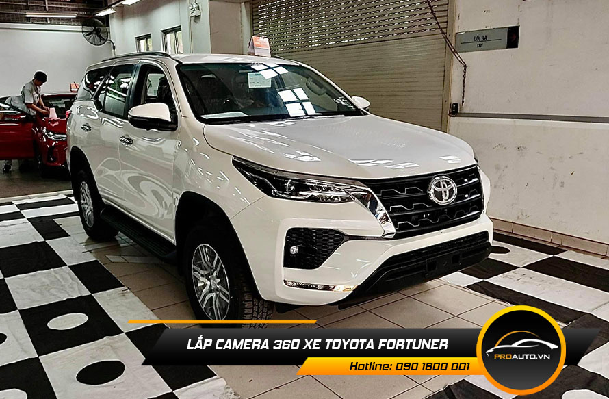 Lắp Camera 360 Độ Xe Toyota Fortuner