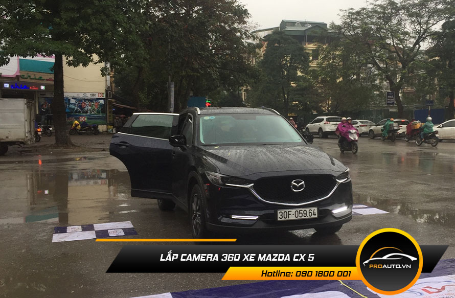 Lắp Camera 360 Độ Xe Mazda cx5