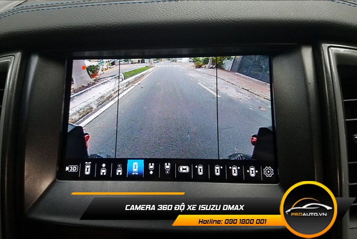 Lắp Camera 360 Độ Xe Isuzu D-max - Ảnh 4