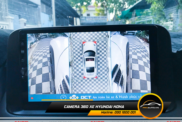 Lắp Camera 360 Độ Xe Hyundai Kona - Ảnh 3