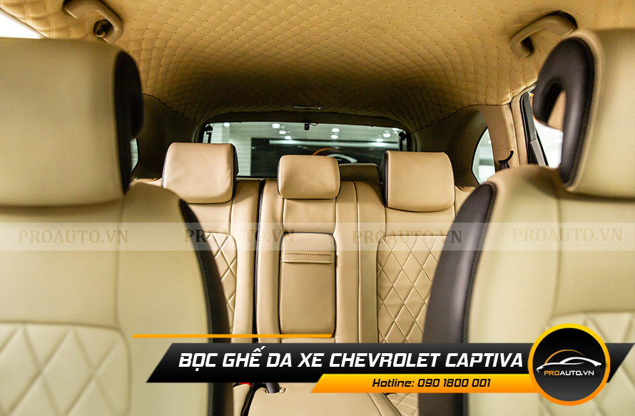 Tại sao phải bọc ghế da xe hơi Captiva