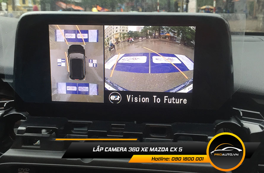 Lắp Camera 360 Độ Xe Mazda cx5 - Ảnh 5