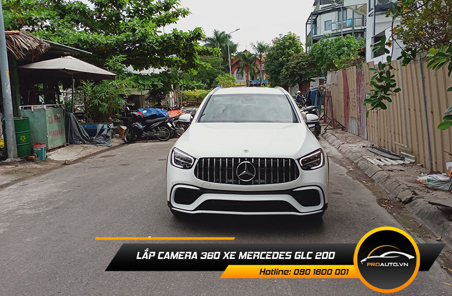 Lắp Camera 360 Độ Xe Mercedes GLC 200
