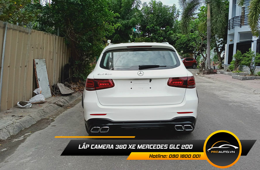 Lắp Camera 360 Độ Xe Mercedes GLC 200 - Ảnh 4
